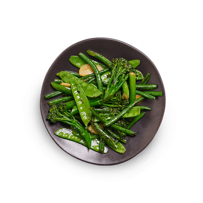 wok-fried greens