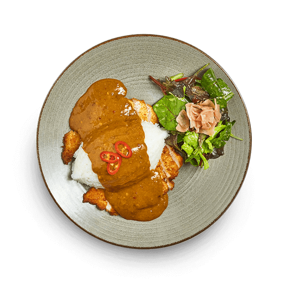 hot chicken katsu curry