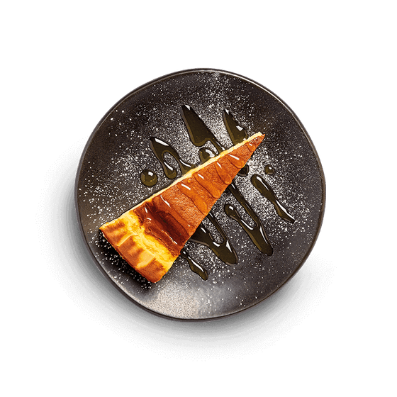 yuzu basque cheesecake