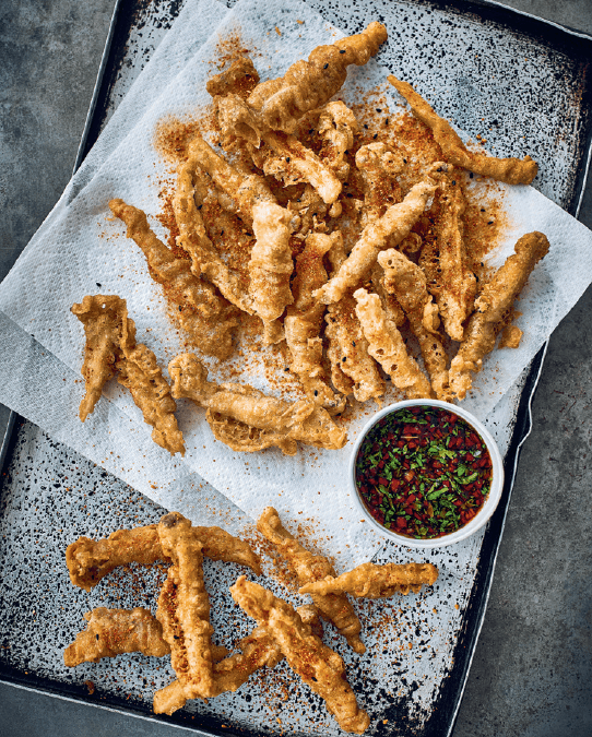 vegan chilli squid recipe